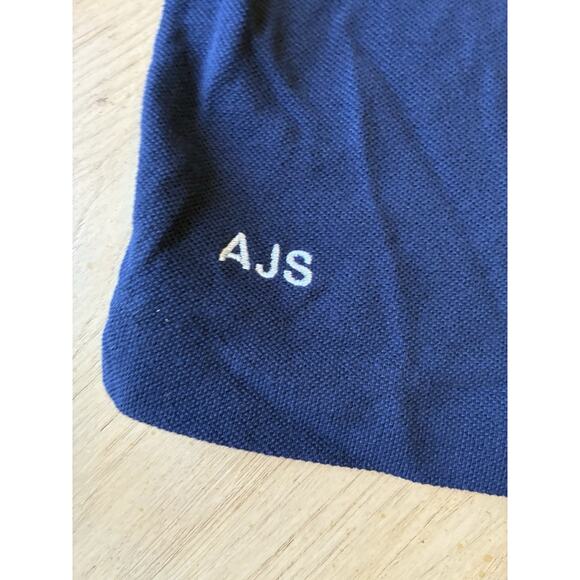 Lacoste Polo Shirt American Flag Logo Mens 4XL European 9, USA Alligator RARE !! - Picture 5 of 14